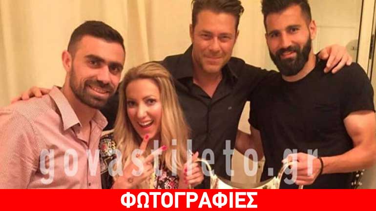 Χολίδης και Μενιδιάτης σήκωσαν την κούπα του Ολυμπιακού-Το γλέντι των ερυθρόλευκων